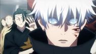 Kenjaku and Gojo, as seen in the anime (Image Credit: Studio MAPPA)